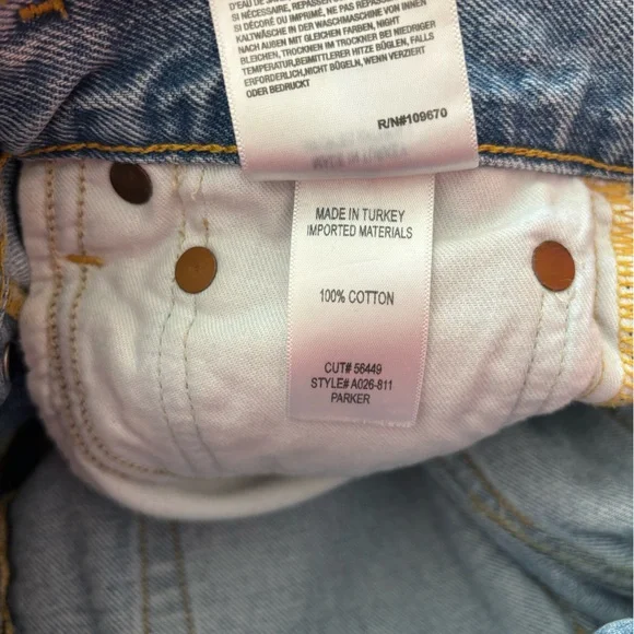 Agolde Parker shorts - Picture 2 of 3